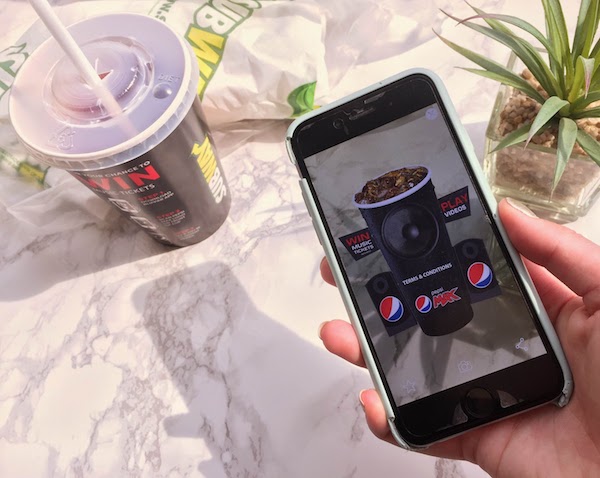 AR in restaurants